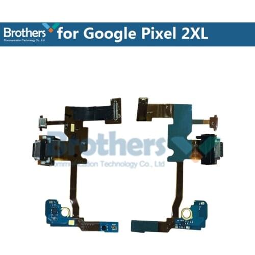 USB Charging For Google Pixel 2XL Charger Port Dock Connector Flex Cable For Google Pixel 2XL Phone Replacement Part Original