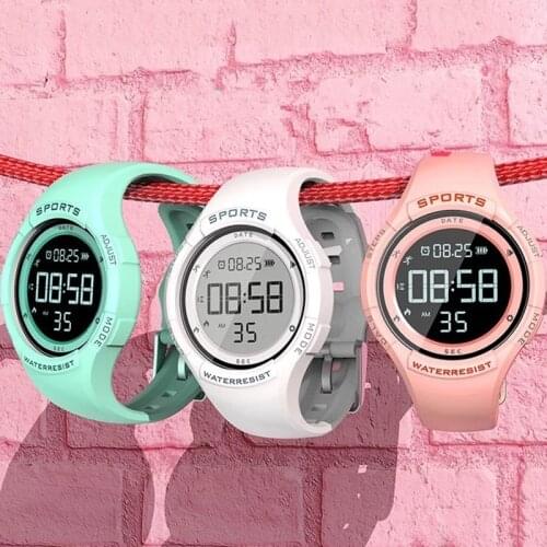 New Women Smart Digital Watch Pedometer Calorie Fitness Waterproof student Sports watch Stopwatch timing Alarm clock Mens watch