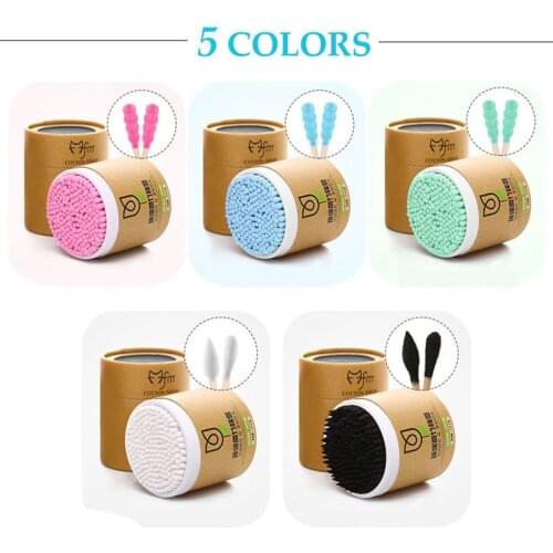 200pcs Bamboo Soft Cotton Swab Wood Sticks Cleaning of Ears Tampons Microbrush Cotonete Pampons Health Beauty