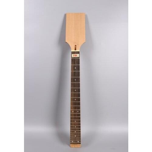 Electric Guitar Neck 24 Fret 24.75 inch 628mm Mahogany Rosewood Fretboard Paddle Neck Truss rod Set in Heel #D5