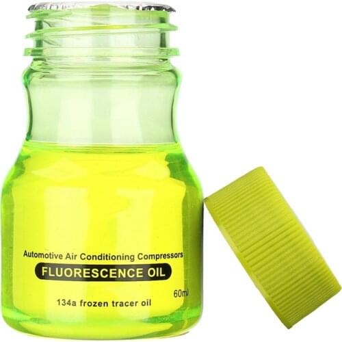 For Car A/C Pipeline Repair Fluorescence Oil With Fluorescent Leak Detection Leak Test UV Dye For Detection Of Air Conditioning