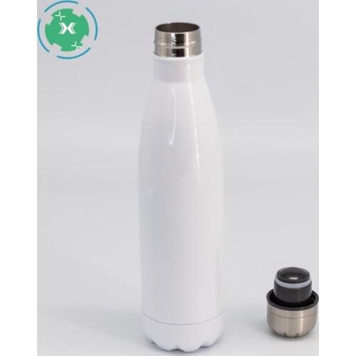 18oz Stainless Steel 304 Thermos Insulated Vacuum Cola Holder Tumbler Skinny Can Cooler 500ml Slim Beer Bottle Cold Keeper