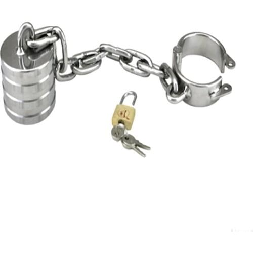 810g Weight Stainless Steel Heavy Penis Ring,Training Penis Growth,Scrotum Testicle Lock,Cock Ring,Cock Clamp,Adult Game,A093