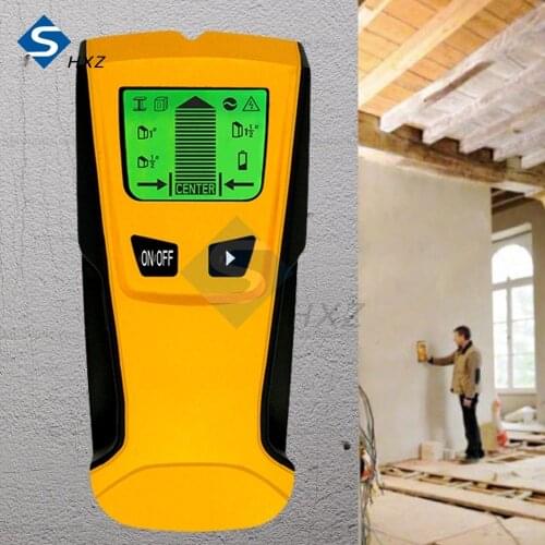 TH210 3 in 1 Multifunctional Wall Detector Metal Detector Find Wooden Pin Metal Cable Detector Wall Scanner