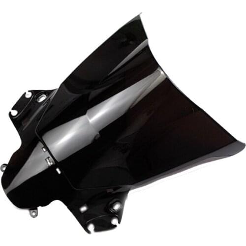 New Black Motorcycle Windshield Windscreen Double Bubble For Honda CBR250R 2011 2012 2013