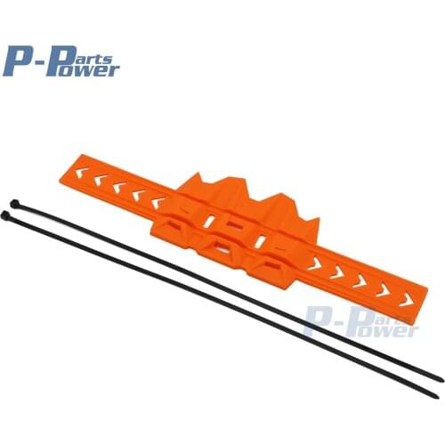 NEW ORANGE EXHAUST SILENCER PIPE PROTECTOR GUARD FOR EXC SX SXF XC YZF CR CRF XR KX KXF KDX EXC YZ WR RM WRF