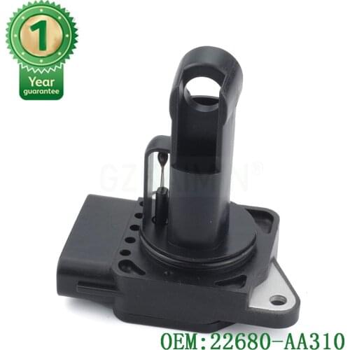 Original standard QLY MAF Mass Air Flow Sensor Meter fits for Subaru Forester Baja Impreza 22680-AA310 22680AA310 197400-2090