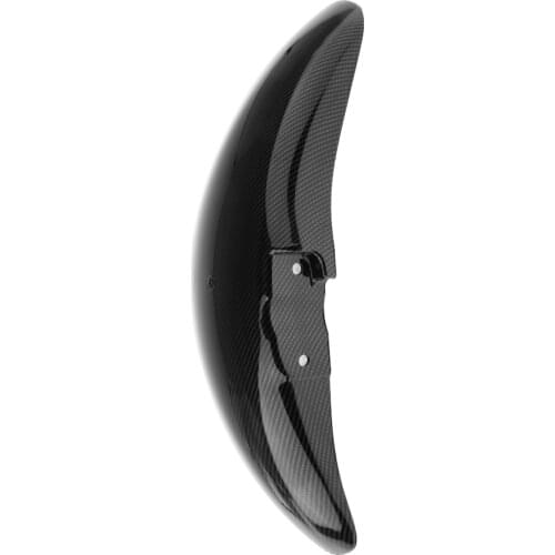 Front Mudguard for CB400 92-98 Universal Black Carbon Fiber Grain