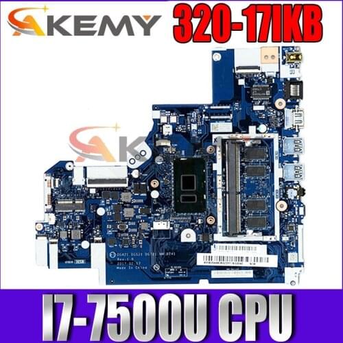 Applicable to 320-17IKB Computer Motherboard I7-7500U DDR(4G) Number NM-B241 FRU 5B20P25854 5B20N86271 5B20N86623 5B20N86510