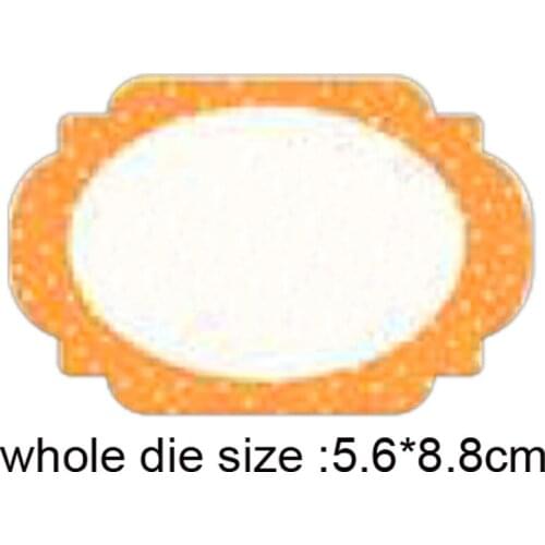 Craft Die Cutting Template mirror frame Metal Cutting Dies Stencils Embossing Card Scrapbooking Album Decoration