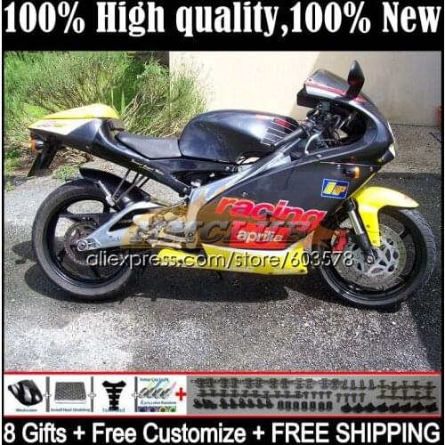 RS125R For Aprilia RS 125 RS4 RS-125 RS125 99 01 02 03 04 05 52CL.25 RSV125 R 1999 2000 2001 2002 2003 2005 Fairing Black yellow