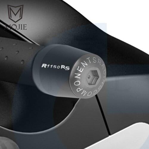 7/8" 22mm Motorcycle Handlebar Grips End Handle Bar Cap End Plug For BMW R1150RS R 1150 RS R1150 RS 2001-2004 2002 2003