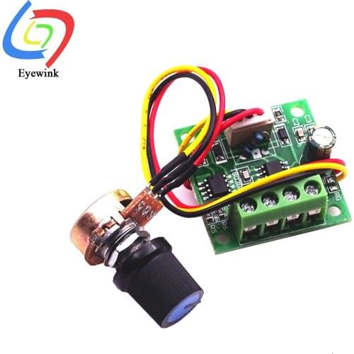 PWM Motor Speed Controller Automatic DC Motor Regulator Control Module Low Voltage DC 1.8V to 15V 2A