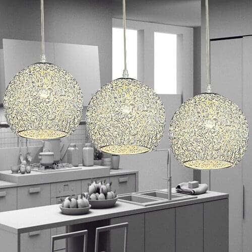 Modern Simple LED E27 Aluminium Product Pendant Light Dining Room Cafe Bar Bedroom Clothing Shop Corridor Home Fixtures Lamps