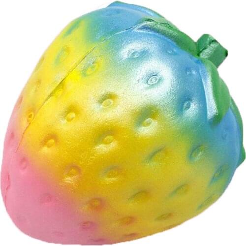 Squeeze Toys Squishy Squeeze Jumbo Stress Reliever Strawberry Scented Slow Rising Toys Gifts Toys for children dropshipping