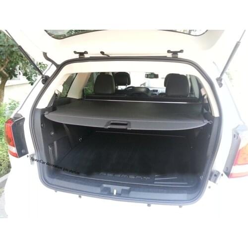 High Quality! Rear Trunk Security Shield Cargo Cover For FIAT Freemont 7 Seat 2008-2014 2015