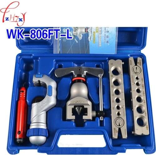 WK-806FTL pipe flaring cutting tools set ,tube expander, Copper tube flaring kit Expanding scope 6-19mm