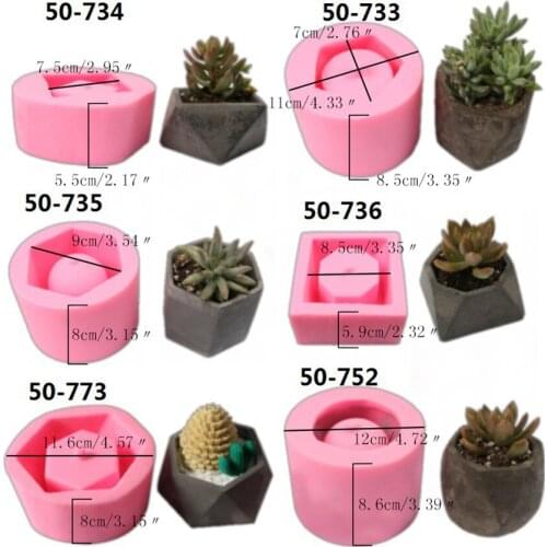 DIY Sugar craft Cake Vintage flower pot Silicone Mold Fondant Mold Cake decorating Tools Gum paste Mold