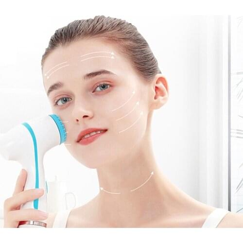 Electric Face Cleaners Brush Pore Ceaner Skin Deep Cleaning Brush Heads Silicone Facial Cleansing Spa Massage Skin Care Tool