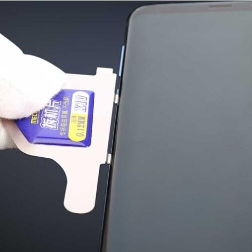 MECHANIC 3D Stainless Steel Card disassembling LCD screen disassemble sheet Opening tools for Mobile Phone Disassemble Repair