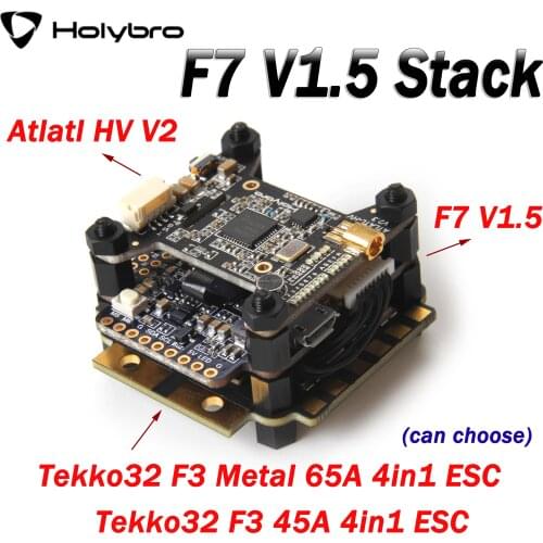Holybro Kakute F7 V1.5 Flight Controller Stacks Tekko32 F3 Metal 4in1 65A ESC 45A ESC Atlatl HV VTX for Long Range FPV Freestyle