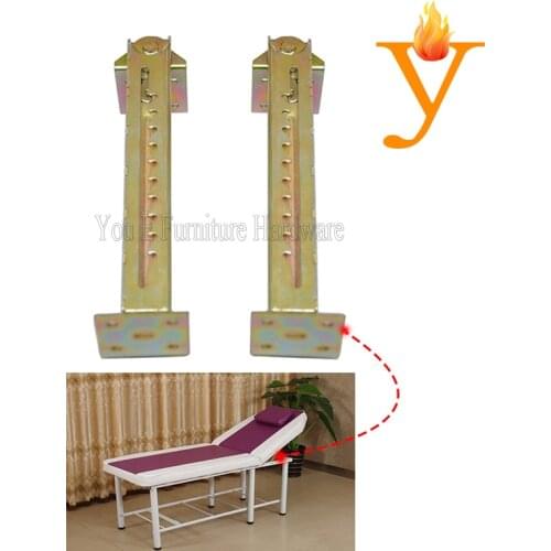 10 gears Furniture Hinge and Furniture Frame for adjusting the facial bed headrest D40-1
