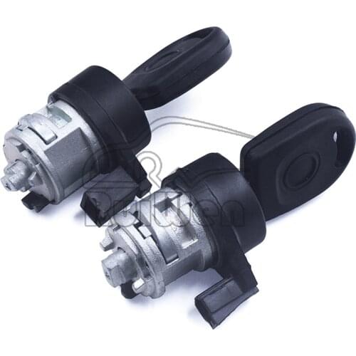 Ignition Switch with Keys Compatible with VW Golf 4 Passat B5 Polo Beetle Bora 3B0905855C 3B0 905 855C 3B0 905 855 C