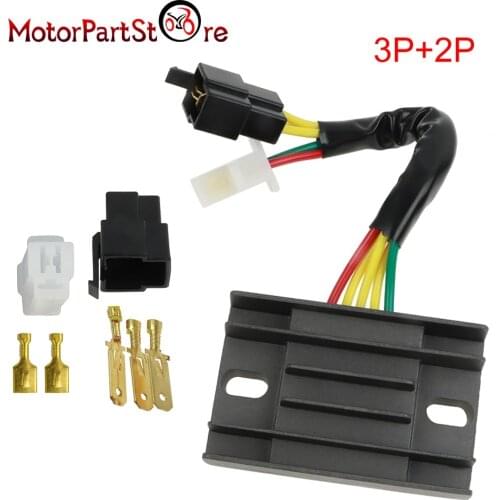 Motorcycle Voltage Stabilizer Regulator Current Rectifier for Suzuki GN125 1982-2001 AN125 150 GZ125 1998-2011 GZ250 1999-2011