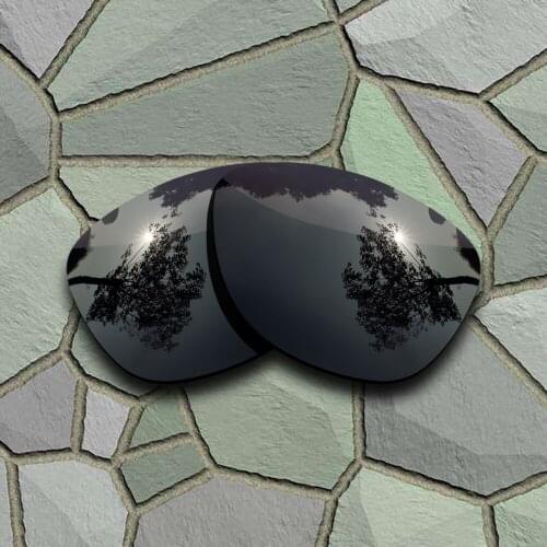 Grey Black Sunglasses Polarized Replacement Lenses for Oakley Frogskins