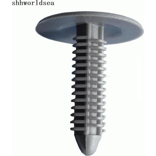 Shhworldsea 100pcs auto clip and plastic fastener for headliner retainer for GM 15006827 from 2000-on