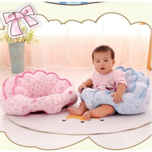 Baby Seats Sofa Support Seat Baby Plush Support Chair Learning To Sit Soft Plush Toys Travel Seat PP Cotton Without Filler