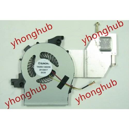 SUNON TA000-14005N DC 5V 3-Wire Cooling Fan