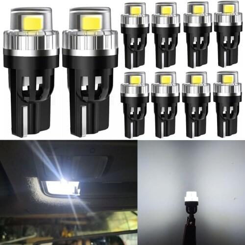 T10 w5w White Error Free Canbus For opel astra h j g insignia corsa d vectra c zafira b LED Interior Light License Plate Lamp