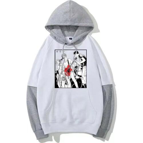 Anime GIVEN Print Hoodies Sweatshirts Cool Sato Mafuyu Uenoyama Ritsuka Nakayama Haruki Kaji Akihiko Fake Two-piece Hooded