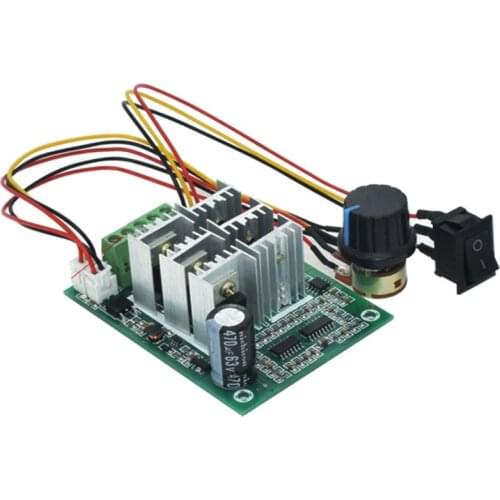 WSFS Hot BLDC Three Phase Brushless Sensorless Motor Controller BL01 15A Violent Fan Modulation DC5V6V9V12V36V Forward and Rever