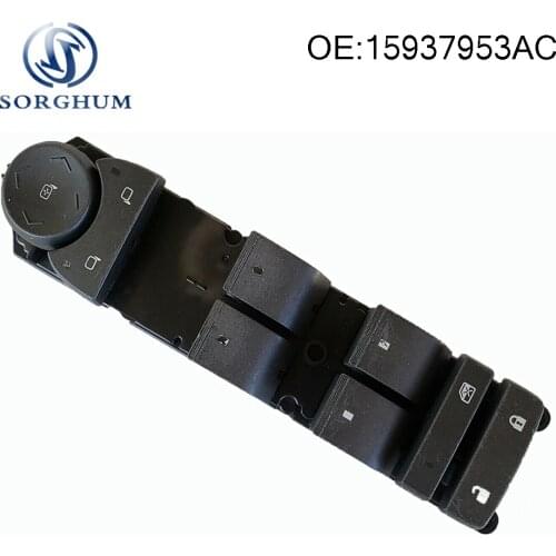 Drivers Side Left Master Window Switch For Cadillac DTS 15937953AC F00H J00 390