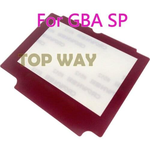 2pcs Replacement For Nintendo Game Boy Advance GBA SP LCD screen protection panel for GBA SP Plastic screen Lens