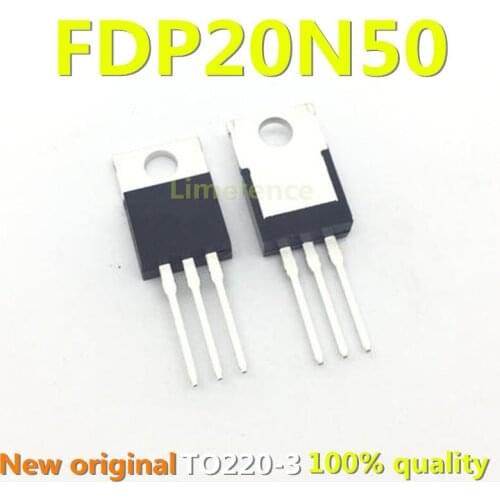10piece) 100% New FDP20N50 20N50 TO-220 Support the BOM one-stop supporting services