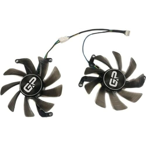 2pcs/Set 90(85MM) TH9215S2H-PAA01 Graphics Fan GPU VGA Cooler For Palit GeForce RTX 3060 Ti Dual OC V1 Video As Replacement