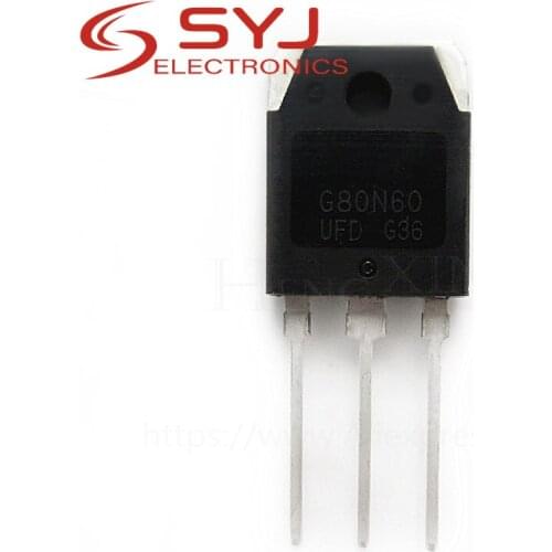 5pcs/lot SGH80N60UFD TO-3P SGH80N60 TO-247 G80N60 G80N60UFD 80N60 In Stock