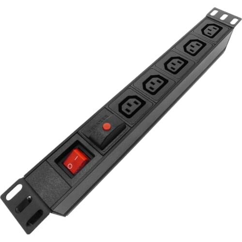 5AC C13 Output Aluminum alloy Power Strip socket Portable installation overload protection Adapter EU UK US AU C14 PLUG 4000W