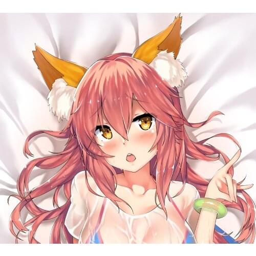Anime Fate/Grand Order Tamamo no Mae Game Girl Dakimakura Hugging Body Pillow Case Long Otaku Cushion Cover Cosplay High Quality