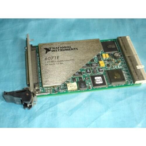For PXI-6071E Communication Data Acquisition DAQ Card--NI National Instruments (Spot) USED