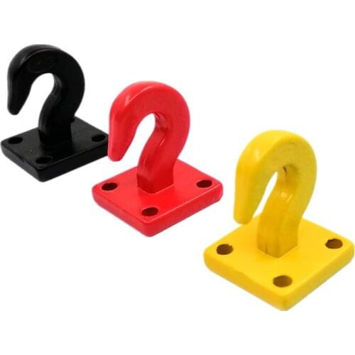 Falcon RC Car Metal Rescue Hook Decoration trailer Tow Hook Accessories For 1/10 Models Climbing Car SCX10 Traxxas TRX4