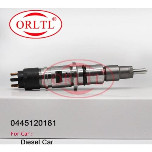 Common Rail Injectors Nozzle 0445120181 Black Coated Needle Nozzle 0 445 120 181 Nozzle Replacments 0445 120 181