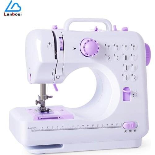 Small Desktop Sewing Machine Lock Edge Multifunctional Electric Household Sewing Machine