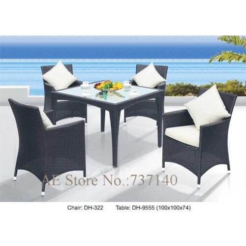 Outdoor furniture rattan table and chair set outdoor patio furniture rattan furniture furniture buying agent
