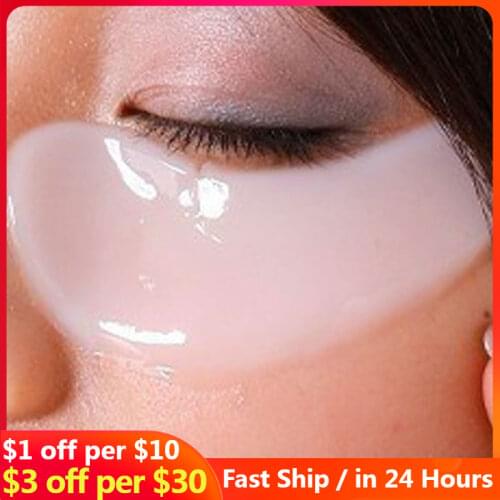 Crystal Collagen Eye Mask Crystal Patches for Eyes Face Skin Care Anti Wrinkle Cosmetics Moisture Dark Circle Remover Eye Patch
