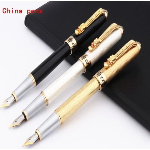 Luxury quality gift pen Jinhao 1000 Oriental Dragon Business office Fountain Pen New