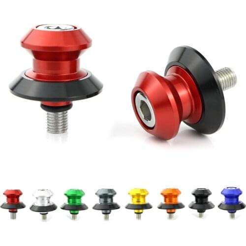 Motorcycle CNC Swingarm Bobbins Screws Stand Bobbin For Yamaha FZ1 FZ-1 2001-2016